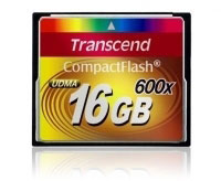 Transcend 600x CompactFlash Card 16GB (TS16GCF600)